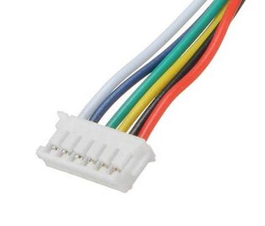 Connector JST-ZH 1.5mm pitch 6-pin male met 20cm kabel